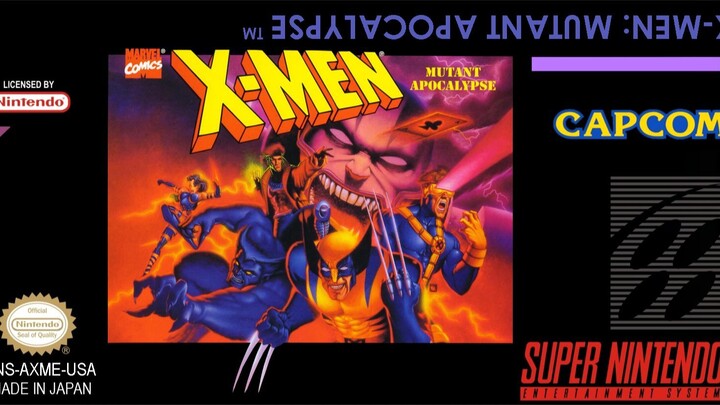 X-men snes Wolverine Gameplay!!!