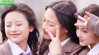 天台的风伴着Ditto吹动着发梢，好心动的一幕…