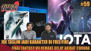 Joe Taslim Jadi Karakter di Free Fire, Final Fantasy VII Remake Delay Akibat Corona