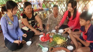 Bữa Cơm Quê Nhà Với Cá Bông Lau Kho Lạt Ăn Kèm Xoài Chua + Rau Sống ● Nắng Đẹp Miền Tây | NĐMT #94