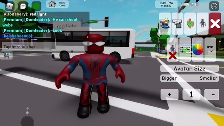 How to be Spider-Man in roblox brookhaven