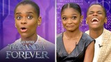 Black Panther Cast vs. 'The Most Impossible Black Panther Quiz' | Wakanda Forever | PopBuzz Meets