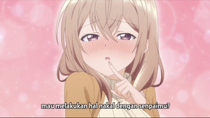 waduh, mau ngelakuin hal nakal apa tuh sama senpainya sendiri😳🤨