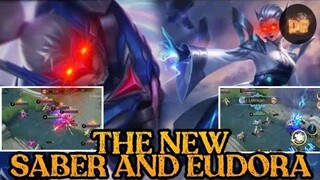 THE NEW SABER AND EUDORA 😱 | Mobile Legends: Bang Bang!