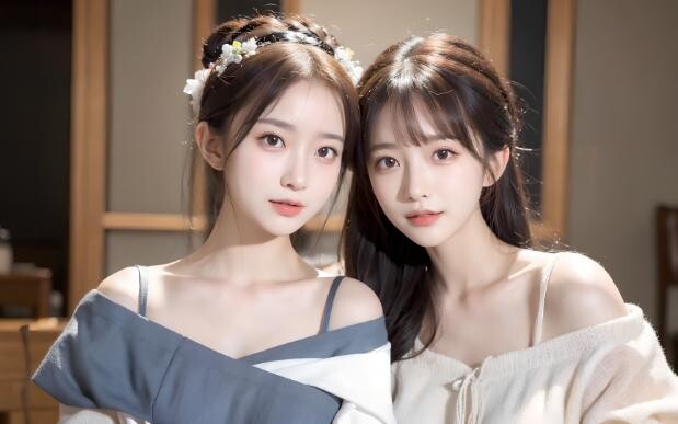 【ภาพวาด AI】สองพี่น้อง