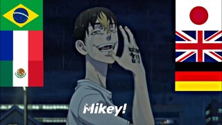 Hanma saying Mikey in 6 different Languages | Tokyo Revengers