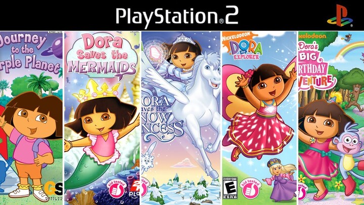 Dora The Explorer Games for PS2