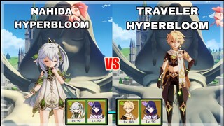 C0 Nahida vs C6 Traveller! Best Hyperbloom Team For C0 Raiden...[GENSHIN IMPACT]