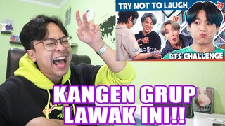 OBAT RINDU NONTON BTS!! BTS Try Not To Laugh Challenge!!