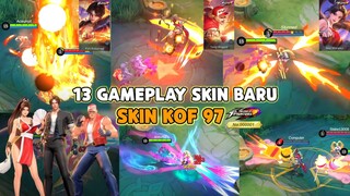 GAMEPLAY 13 SKIN BARU ! SKIN KOF 97, COLLECTOR ALPHA, STARLIGHT NOLAN & HC, EPIC KHALED, EXORCIST