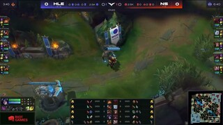 Highlights HLE vs NS - Ván 1 _ LCK Mùa Hè 2022 _ Tuần 2 Ngày 5