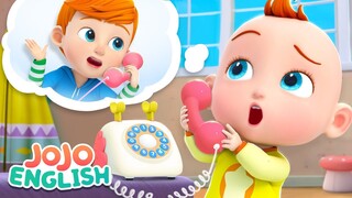 Ring Ring Ring | Role Play | Nursery Rhymes & Kids Songs | JoJo English - Family Playroom