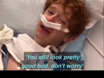 Karena menggunakan obat bius, siapa yang bisa menduga adegan selanjutnya...