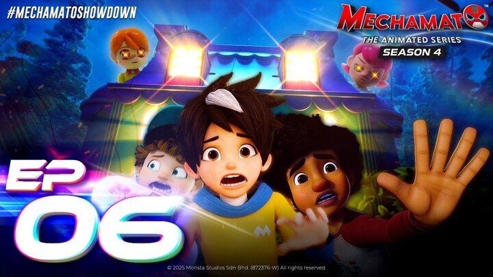 [EP06] Terperangkap Dalam Rumah Patung Misteri! 👻 _ Mechamato Musim 4