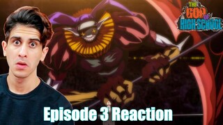 WHAT IS GOING ON!!? God of High School Episode 3 REACTION!