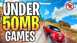 Top 10 Best OFFLINE Games Under 50MB - (Android/iOS)