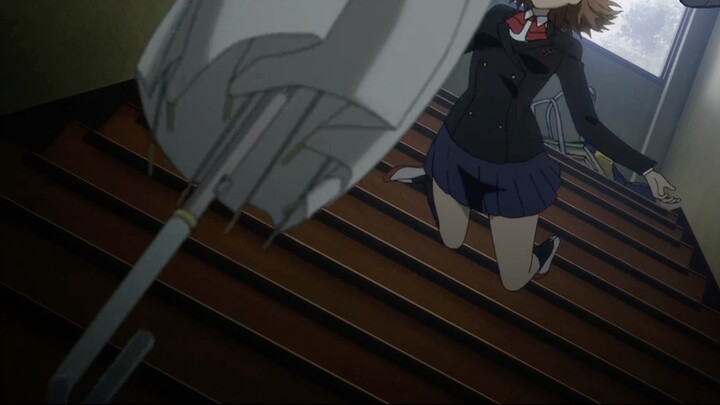 This is definitely the most realistic way for another to die. The murder weapon is an umbrella.