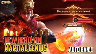 New Hero Yin Gameplay , Next Overpower Hero - Mobile Legends Bang Bang