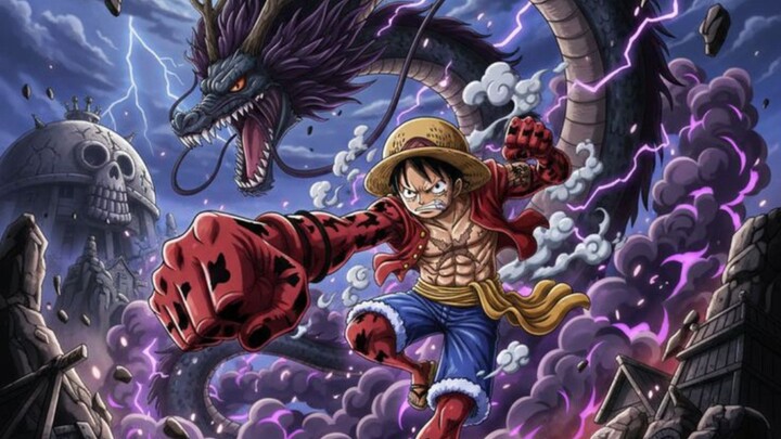MOMEN LUFFY COMBO BERSAMA LOKI