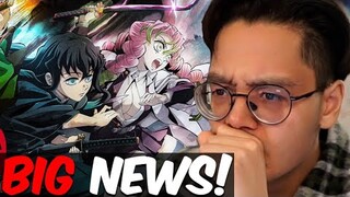 Raafey REAGIERT auf Demon Slayer Staffel 3 + mehr Anime News!