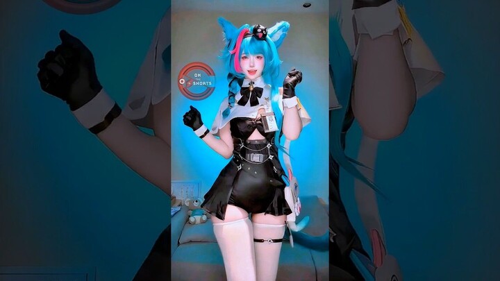 Mint Dance So Cute  Neverness To Everness Cosplay #shorts