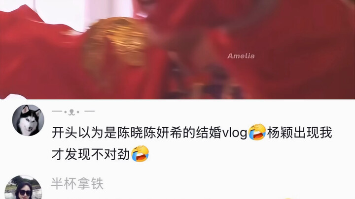 Awalnya kukira ini vlog pernikahan Chen Xiao dan Chen Yanxi, baru sadar ada yang janggal saat Baby m