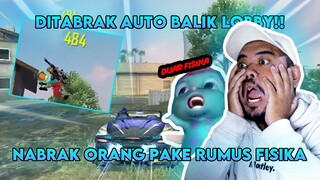 NABRAK ORANG PAKE RUMUS FISIKA, RANK PASTI NAIK!! | Free Fire Indonesia