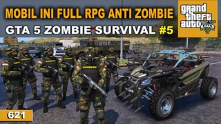 GEREBEK BASE DI PELABUHAN - GTA 5 MOD ZOMBIE SURVIVAL #621