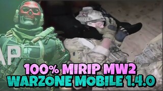 WARZONE MOBILE 1.4.0 MAKIN MIRIP SAMA MODERN WARFARE 2!!