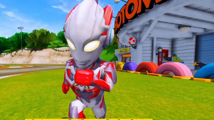 Lihatlah trik lucu Ultraman: Raja Merah merampas uang saku Galaksi Kecil dan menyebabkan kerugian be