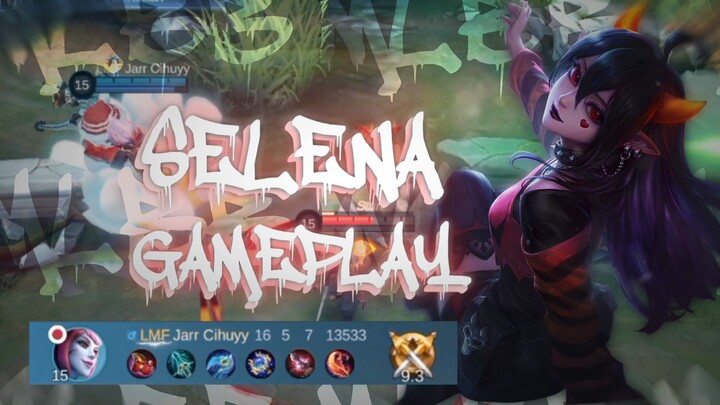 MLBB Gameplay Selena Mid Lane Kill 16