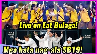 Too cute! Mga BATA sa Eat Bulaga NAGPASIKAT gamit ang SB19 na mga kanta!