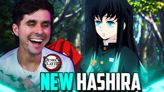 "NEW HASHIRA" DEMON SLAYER SEASON 3 EPISODE 2 REACTION!