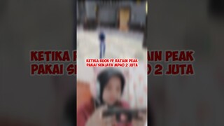 KETIKA RUOK FF RATAIN PEAK PAKAI SENJATA MP40 2 JUTA