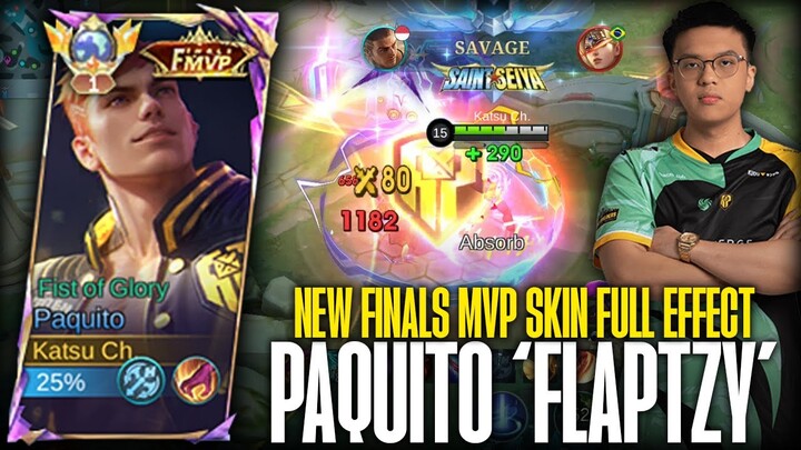 NEW Finals MVP Skin: PAQUITO x FlapTzy "Fist of Glory" | Mobile Legends: Bang Bang