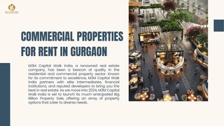 Commercial Properties for Rent in Gurgaon