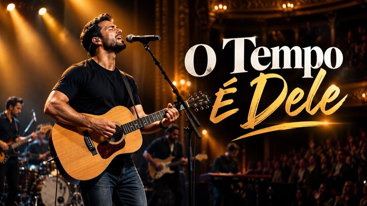 🎵 O Tempo é Dele | Louvores Eterno
