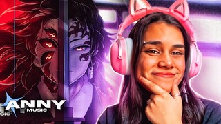 REACT | Eclipse - Yoriichi e Kokushibo (Demon Slayer) | Anny & @AniRap [Prod.Riick Palmieri]