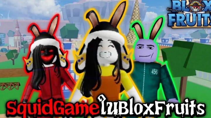 Blox Fruits ลองเปลี่ยนเกมวันพีชให้เป็นSquid Gameสุดโหด
