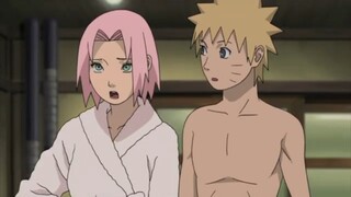 SAKURA RELA MANDI SAMA NARUTO