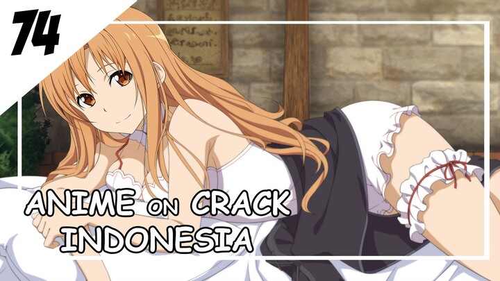 Momen Ketika Jagain Istri Tidur [ Anime On Crack Indonesia ] 74