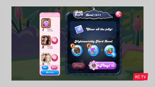 CANDY CRUSH SAGA LEVEL 1511 NEW VERSION NO BOOSTER