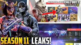 *NEW* Season 11 Leaks! New Battle Pass? Free Rewards + Character Skins & more! CODM Leaks Season 11