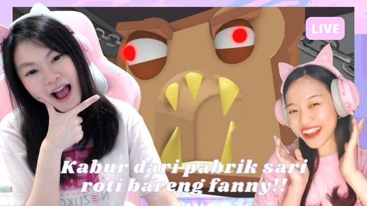KABUR DARI PABRIK SARI ROTI BARENG @FannyTjandra !! [ESCAPE THE BAKERY OBBY ROBL