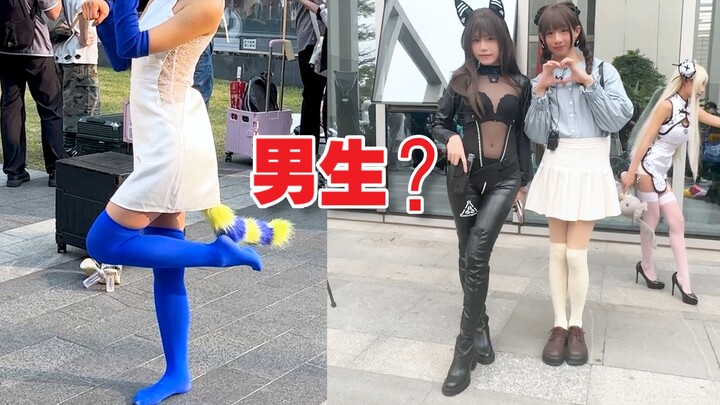 Pada acara cosplay, si tomboy salah disangka cewek dan langsung dipuji super imut!