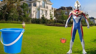 Ultraman Zero vs quái vật cua