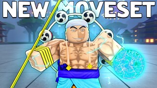 New THUNDER GOD Moveset is INSANE in Roblox Seas Battlegrounds