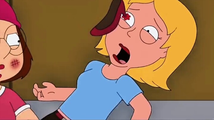 A single knife and a gun? Interpretation of the Family Guy cafeteria battle!