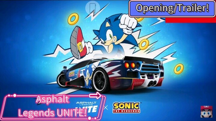 Asphalt Legends UNITE Pursuit on Sonic Trailer