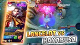 LANCELOT VS HAYABUSA, ADU MEKANIK DEK ? | LANCELOT GAMEPLAY | MLBB